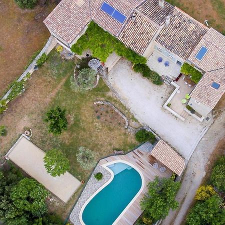 Les Bories Villa Taulignan Exteriör bild