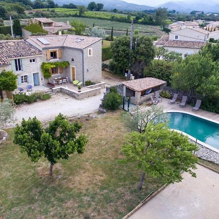 Les Bories Villa Taulignan Exteriör bild